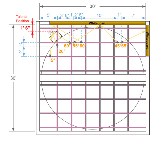 Fiilex track lighting for University Lecture Hall