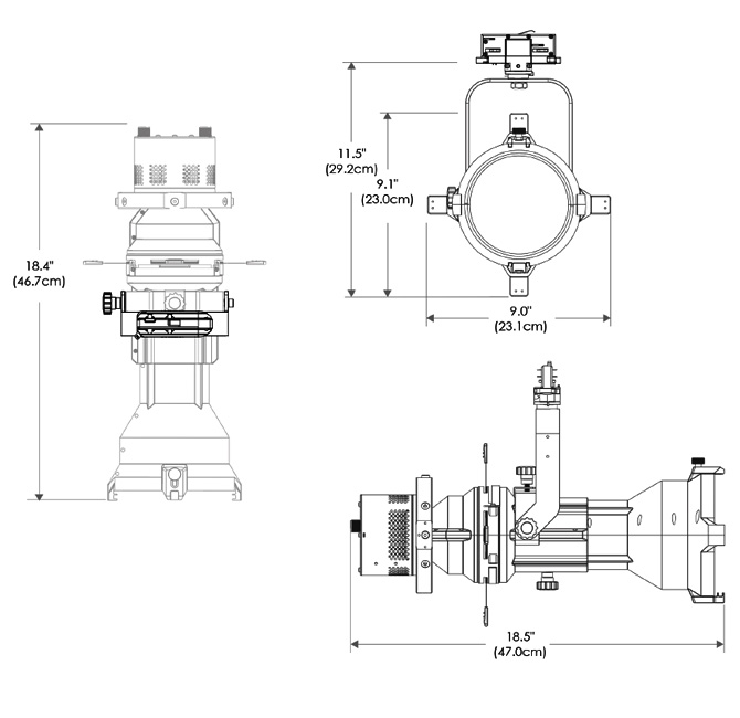 Fiilex P3L Ellipsoidal Light
