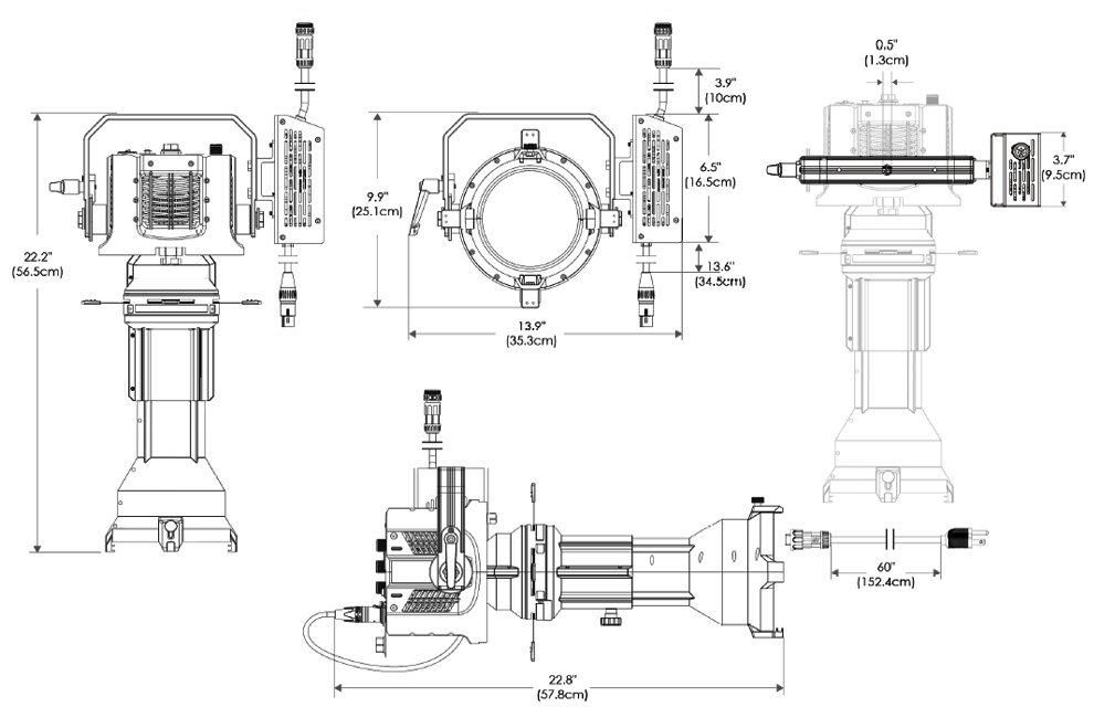 Fiilex P5L Ellipsoidal Light