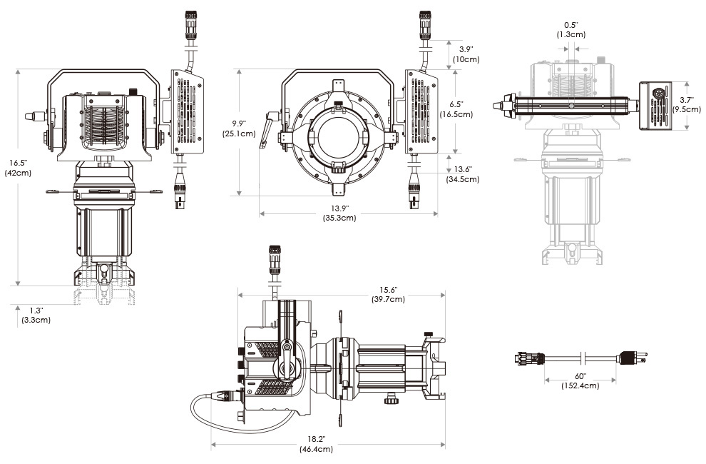 Fiilex P5L Ellipsoidal Light
