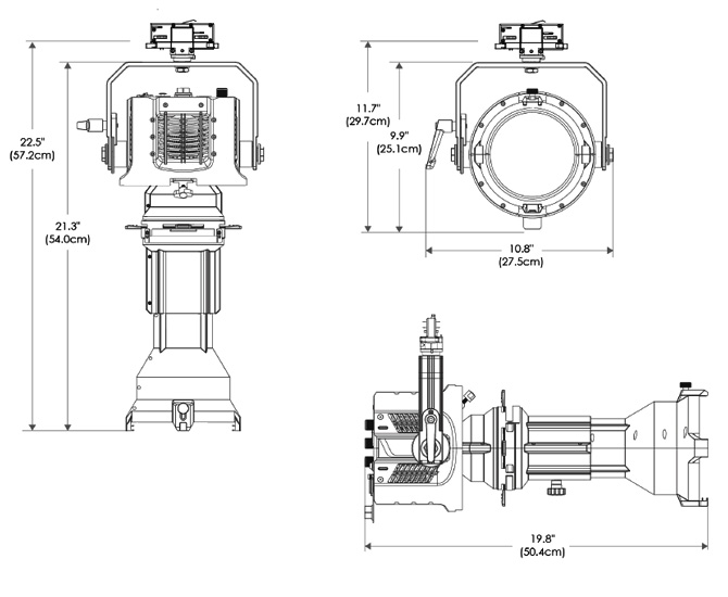 Fiilex P5L Ellipsoidal Light