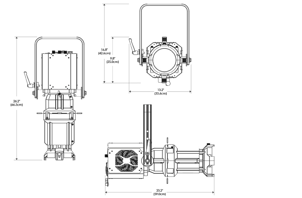 Fiilex P9L Ellipsoidal Light