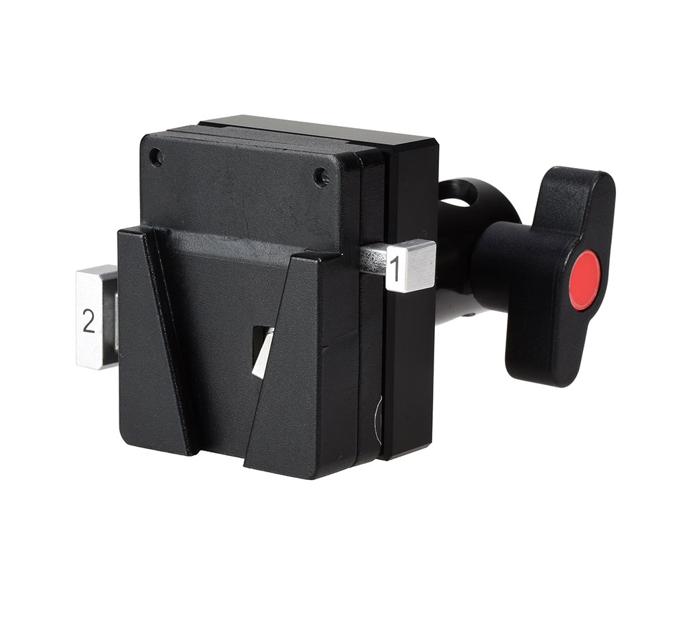 Fiilex V-Mount with 5/8" Baby Pin Receiver